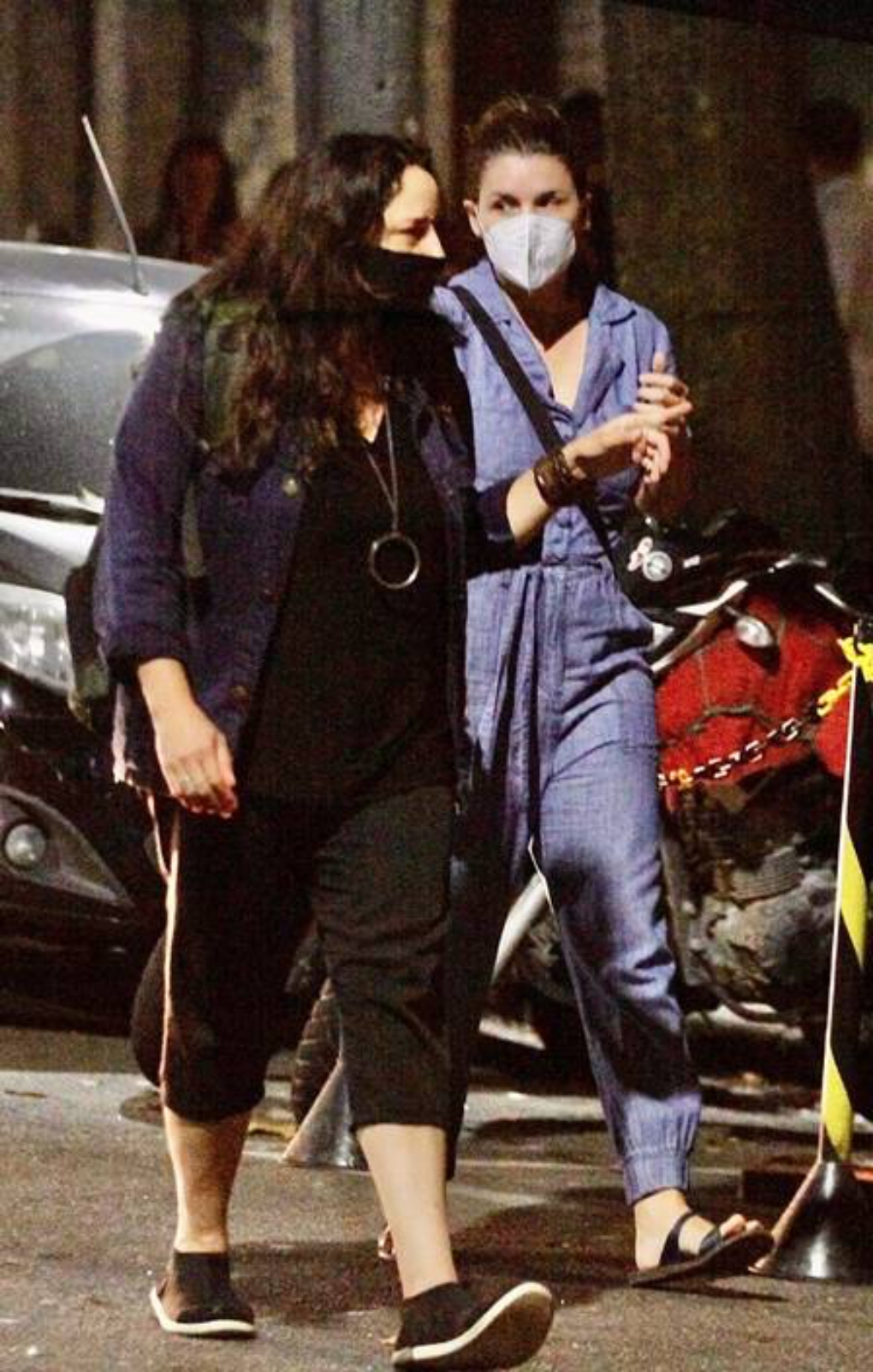 Ana Carolina e namorada italiana no Rio de Janeiro