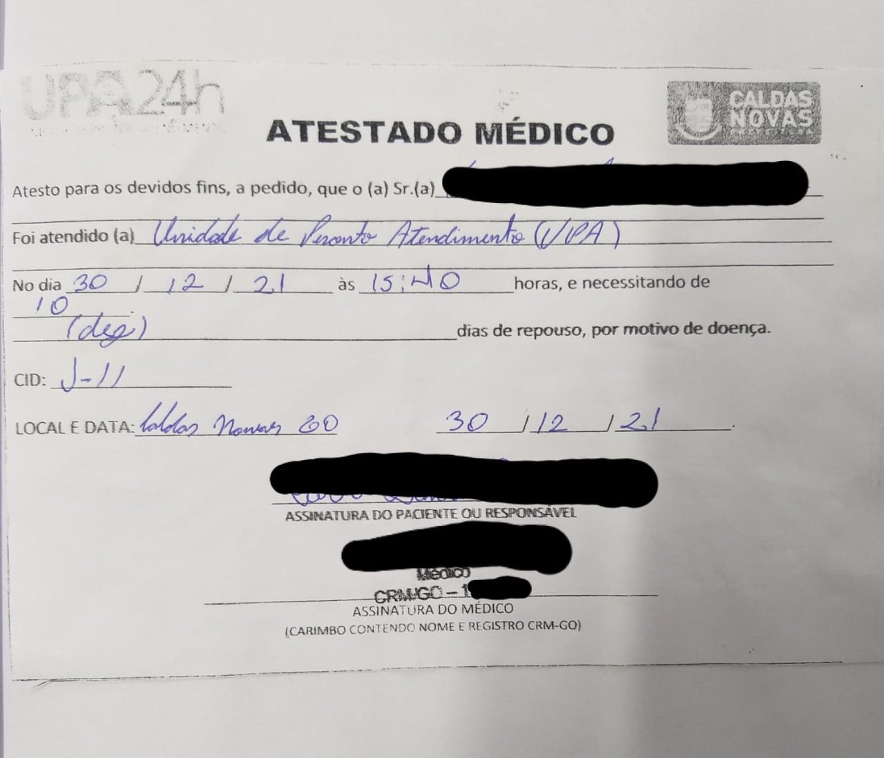 Homem indiciado por atestado médico falso pode pegar até seis anos de prisão e multa