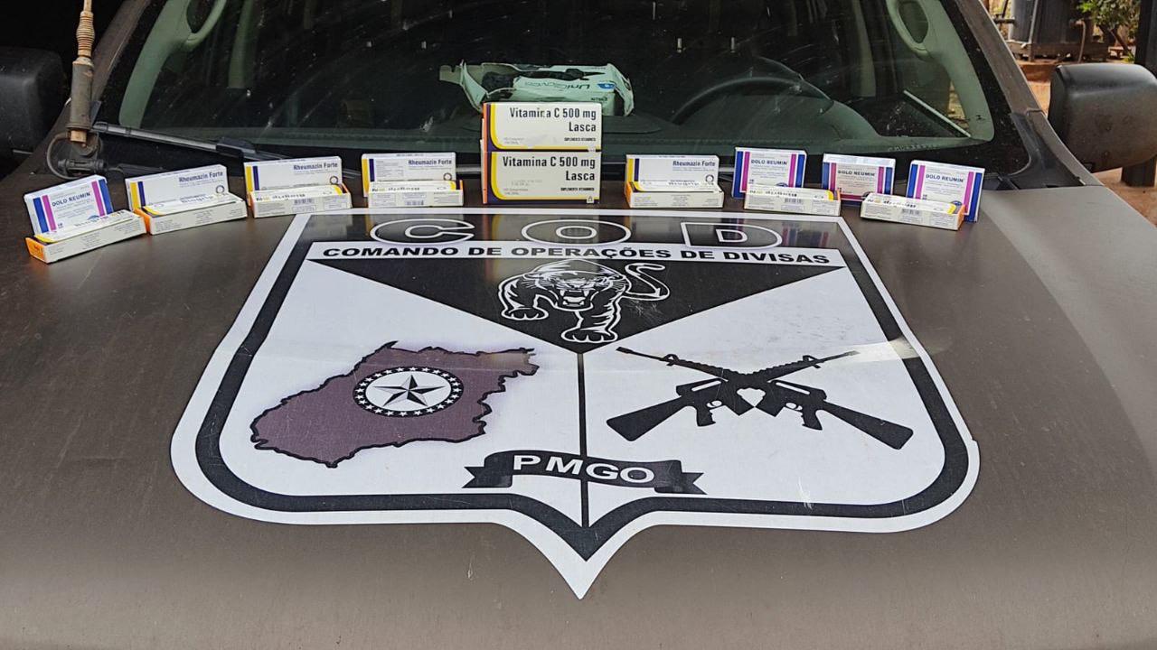 Polícia apreende mercadorias contrabandeadas avaliadas em R$20 mil no sudoeste goiano