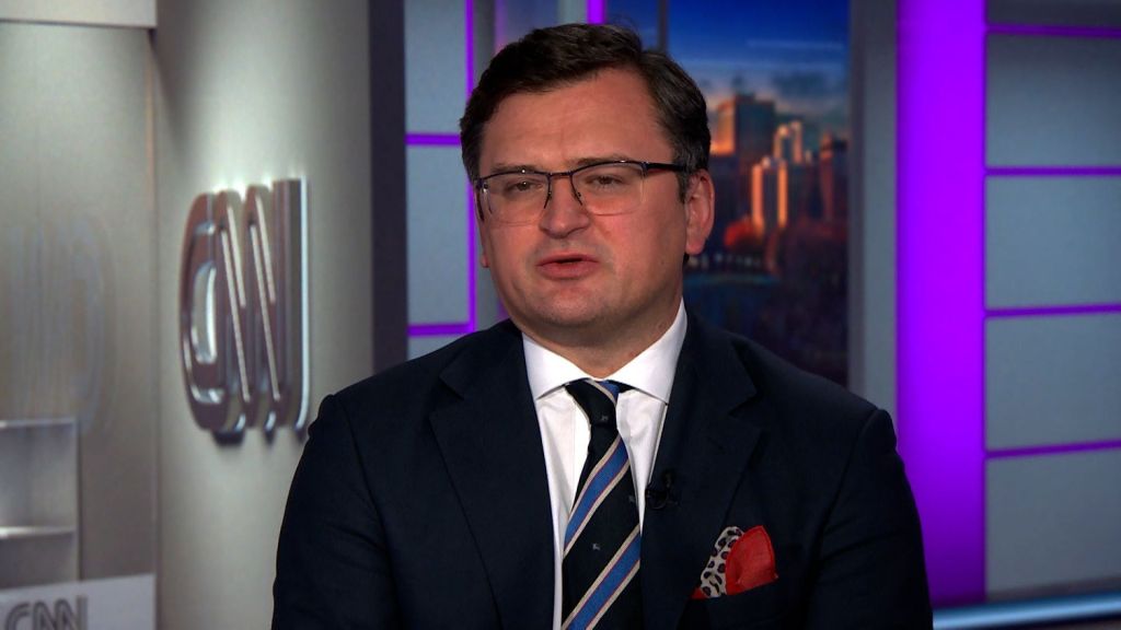 "Putin negou nosso direito de existir", diz chanceler da Ucrânia (Foto: Reprodução - CNN)