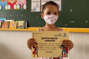 Caldas Novas inicia vacinação infantil de Covid-19 nas escolas municipais