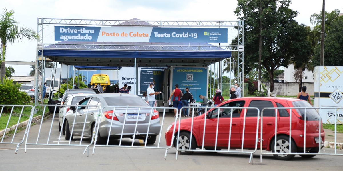 Em janeiro, Aparecida realizou mais de 46 mil testes contra Covid-19