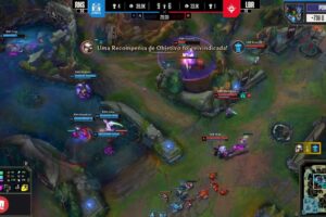 Jogo entre a Rensga e a Liberty no CBLOL