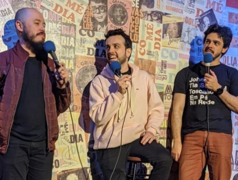 Tripé ne Rede em Goiânia: grupo com Victor Camejo em Goiânia, Osmar Campbell em Goiânia, Rominho Braga em Goiânia