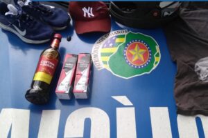 Prejuízo ao estabelecimento seria de R$ 36,97 (Foto: Divulgação/28º BPM)