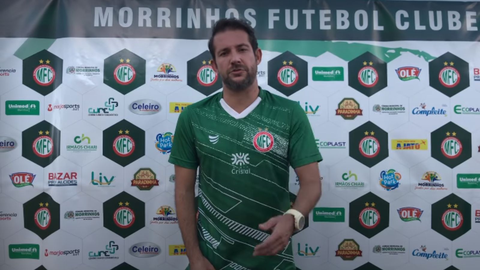 Lucas Oliveira, treinador do Morrinhos