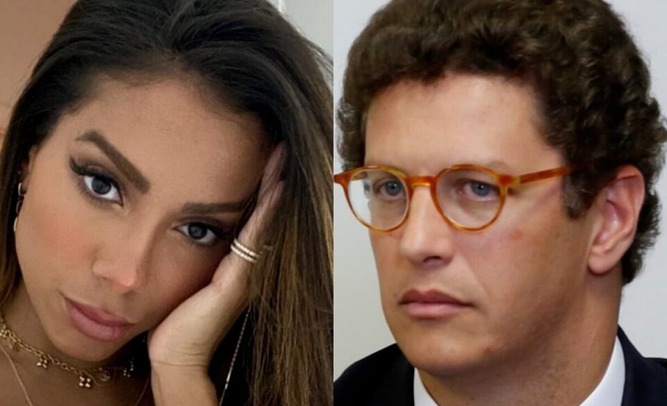 Cantora e ex-ministro de Bolsonaro se estranharam na web. Anitta troca farpas com Ricardo Salles e quer debate 'ao vivo' após eleições