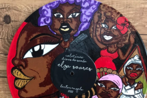 Elza Soares, pelo artista Hector Angelo: Exposição Divas do Samba