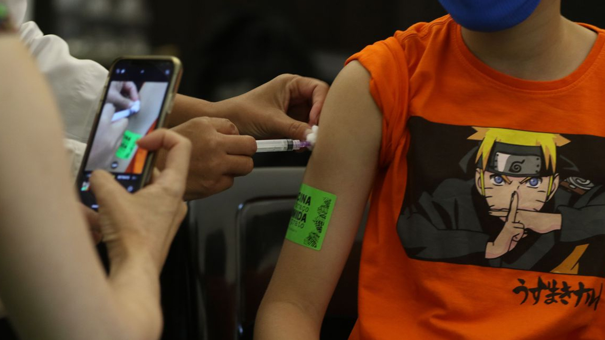 São Paulo tem 70% das crianças de 5 a 11 anos com 1ª dose de vacina contra Covid