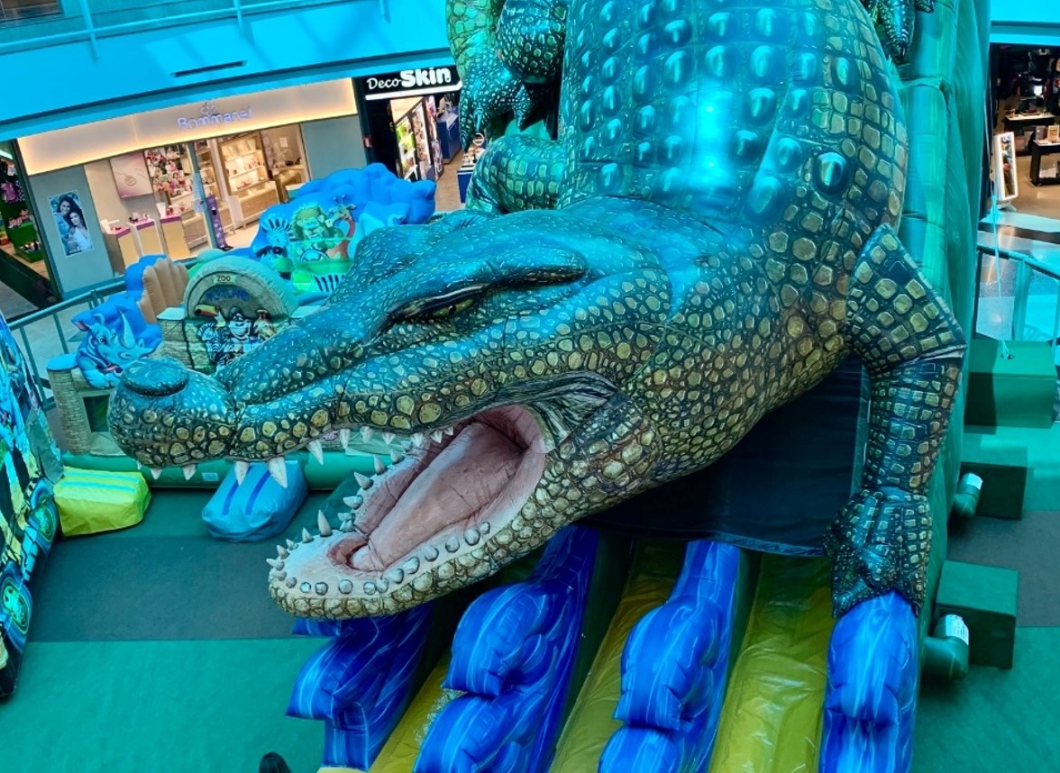 Atividades de Carnaval em Goiânia: Magic Alligator é a principal atração do Flamboyant Shopping para curtir neste Carnaval