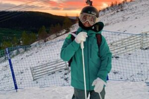 Sabrina Cass, atleta brasileira do esqui estilo livre moguls