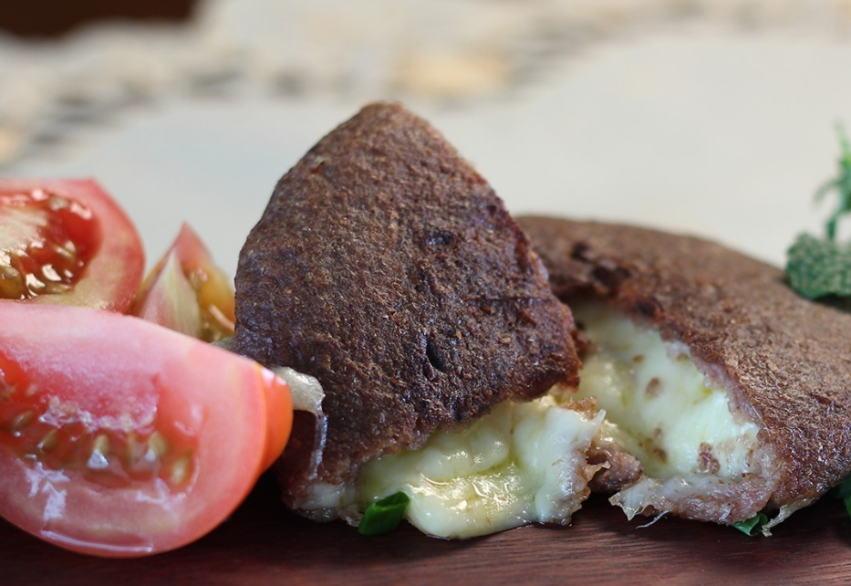 Quibe recheado do Saleh, opção de lanche no Setor Campinas