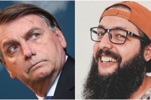 Bolsonaro diz a influenciador Cauê Moura que não seria difícil acertar tiro em 'gordinho' como ele