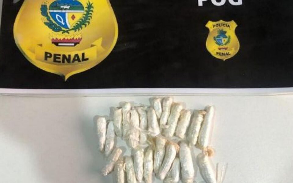 Droga apreendida em Aparecida de Goiânia