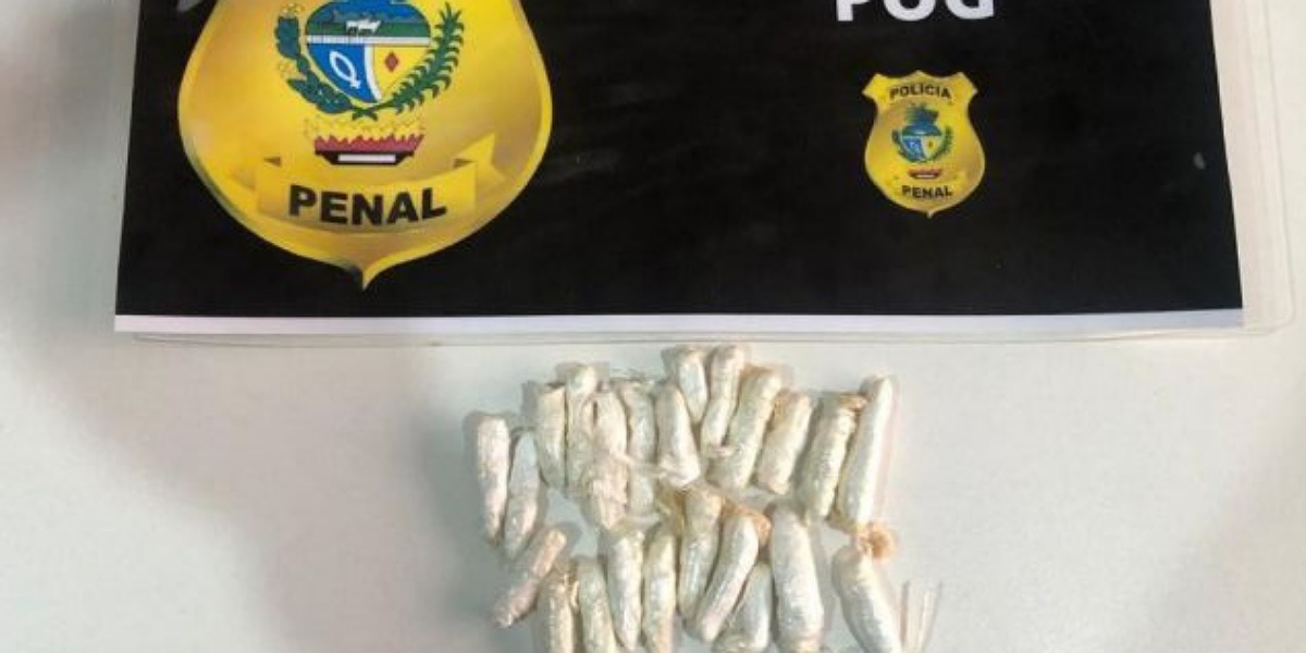 Droga apreendida em Aparecida de Goiânia