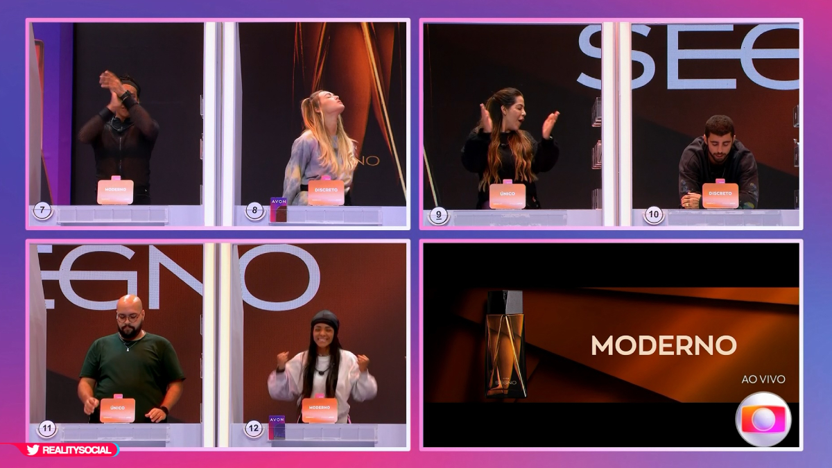 Nesta semana todos puderam participar da prova, já que não houve veto da antiga líder (Foto: Reprodução - Redes Sociais)