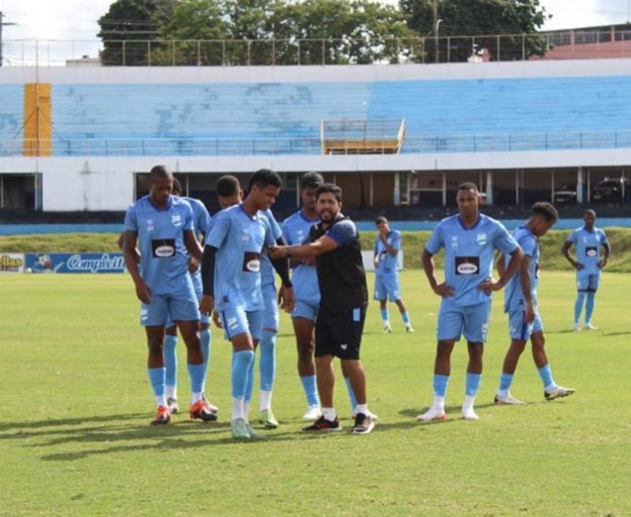 Grêmio Anápolis treinando