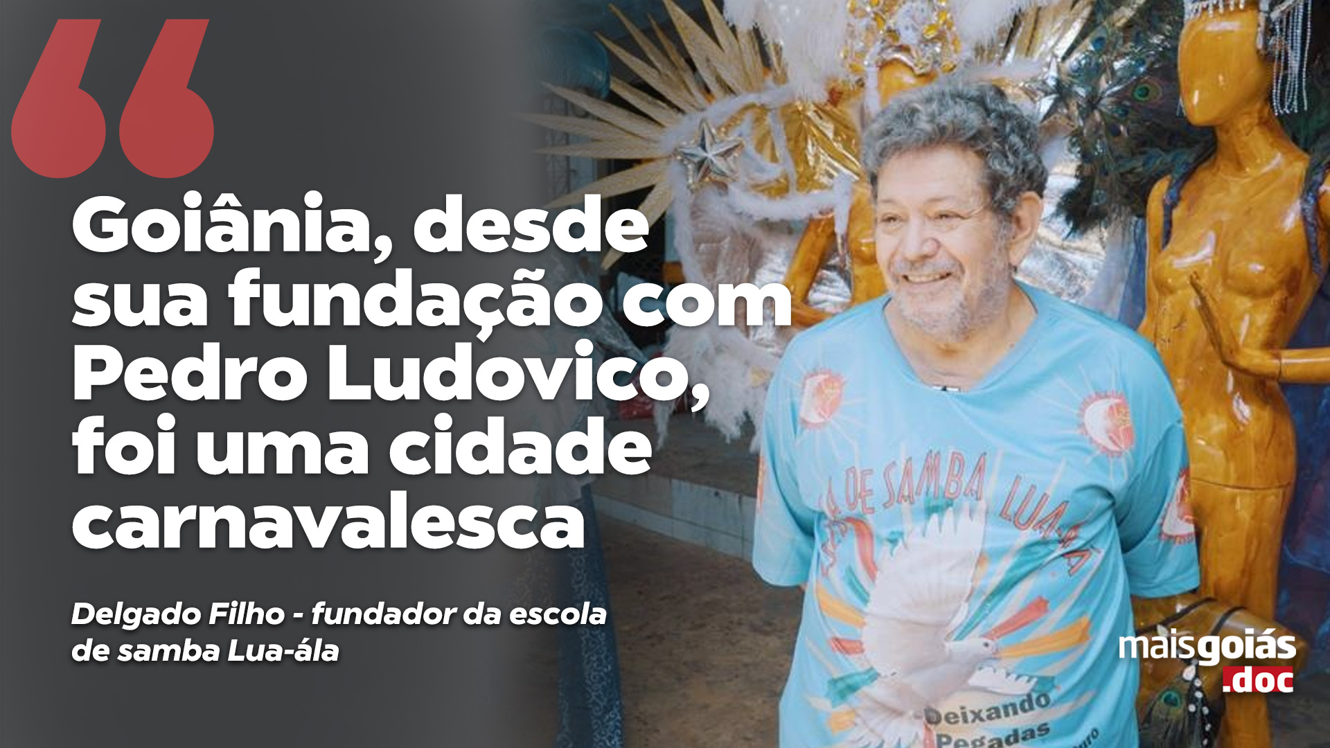 História das escolas de samba de Goiânia é tema do Mais Goiás.doc (Foto: Artur Dias | Arte: Niame Loiola)