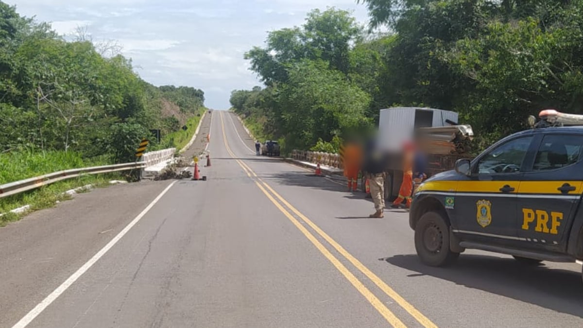 Interdição poderá durar de 24 a 48 horas para reparos paliativos