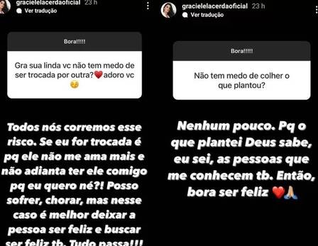 Graciele Lacerda diz que 'talvez' perdoaria traição de Zezé di Camargo