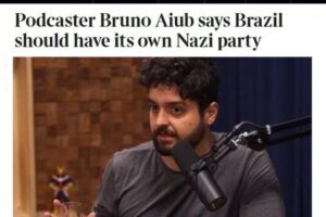 Rede BBC chamou a atenção para a popularidade do influencer. Imprensa internacional repercute declarações de Monark sobre nazismo