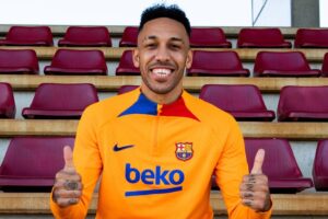 Aubameyang no Barcelona
