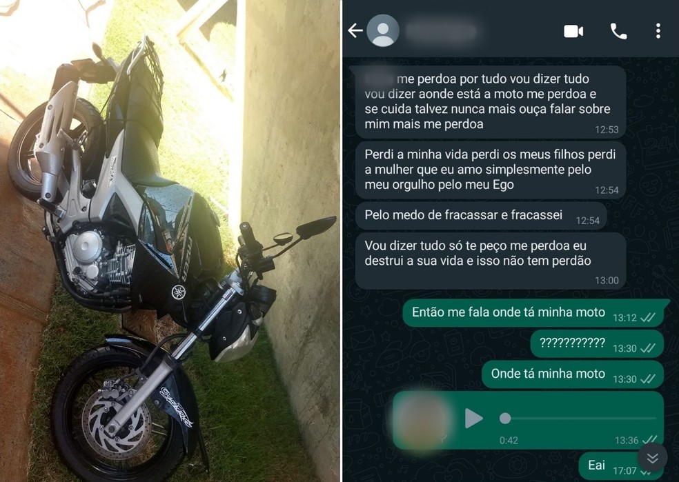 Jovem denuncia noivo por cancelar casamento dias antes e sumir com moto dela em SP