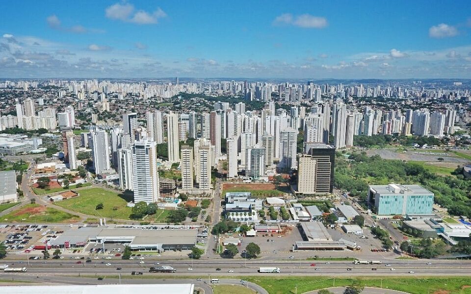 Vista aérea de Goiânia
