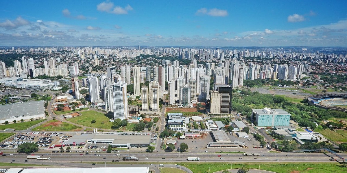 Vista aérea de Goiânia