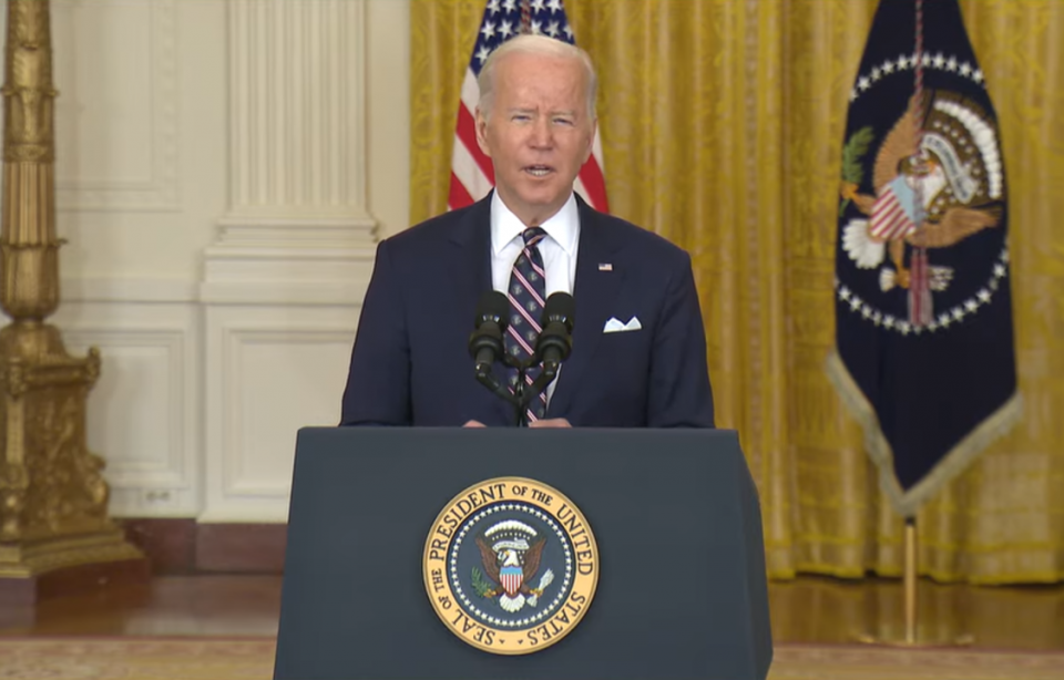 Biden diz que fala sobre Putin não poder continuar no poder foi pessoal e não política