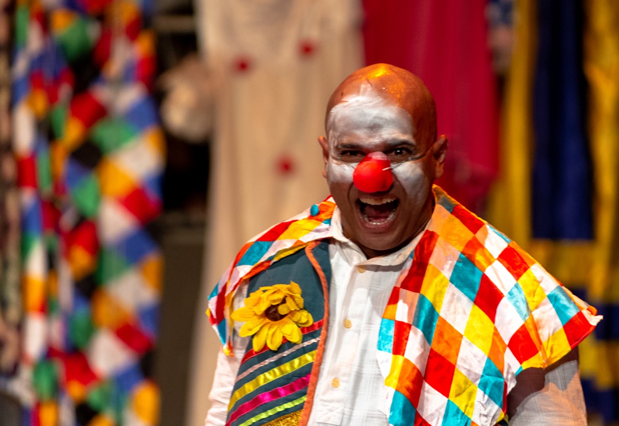 Espetáculo Benjamin – O Filho da Felicidade, que integram a programação circense do Itaú Cultural 