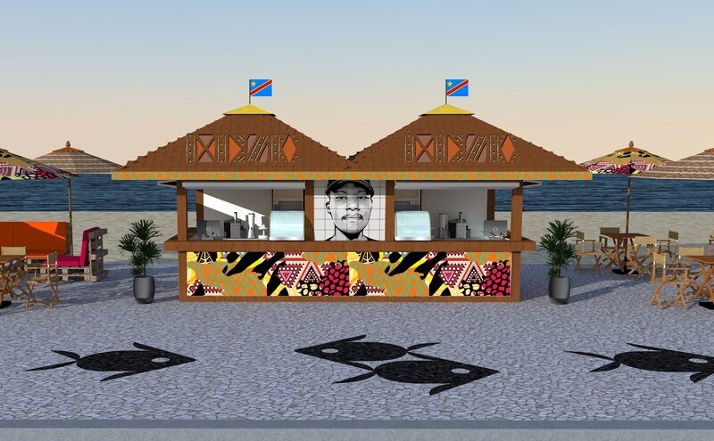 Manifestantes foram ao local cobrar justiça. Prefeitura do Rio vai transformar quiosque em memorial a Moïse e cultura africana