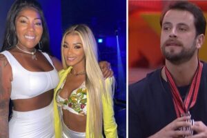 Mãe de Ludmila detona Gustavo, do BBB 22: 'Palhaço e macho escroto'