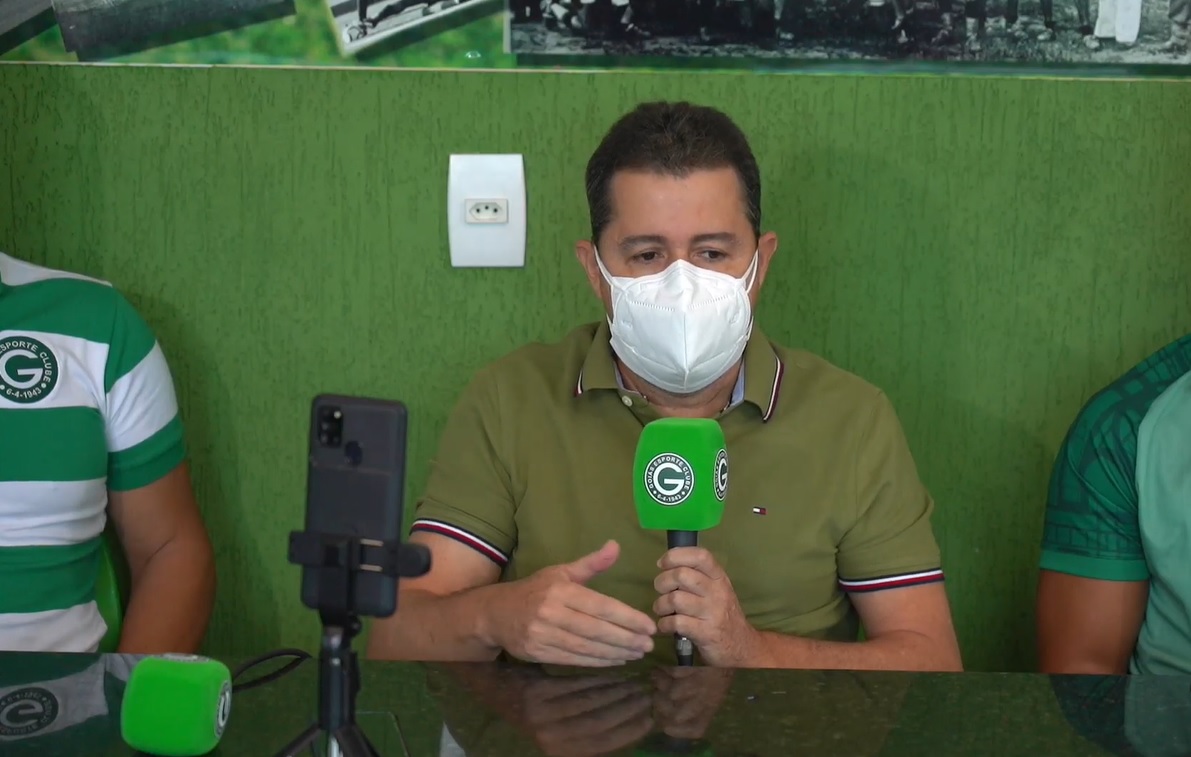 Paulo Rogério Pinheiro em coletiva