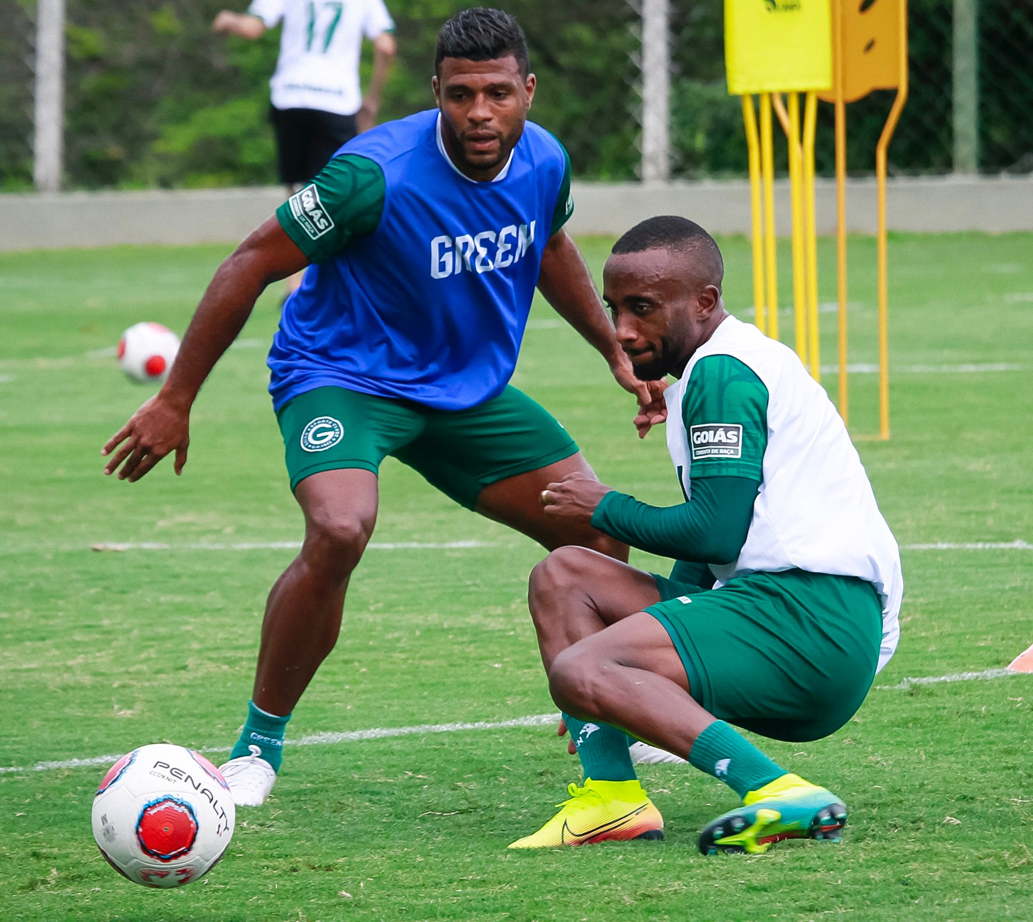 Auremir e Diego no treinamento