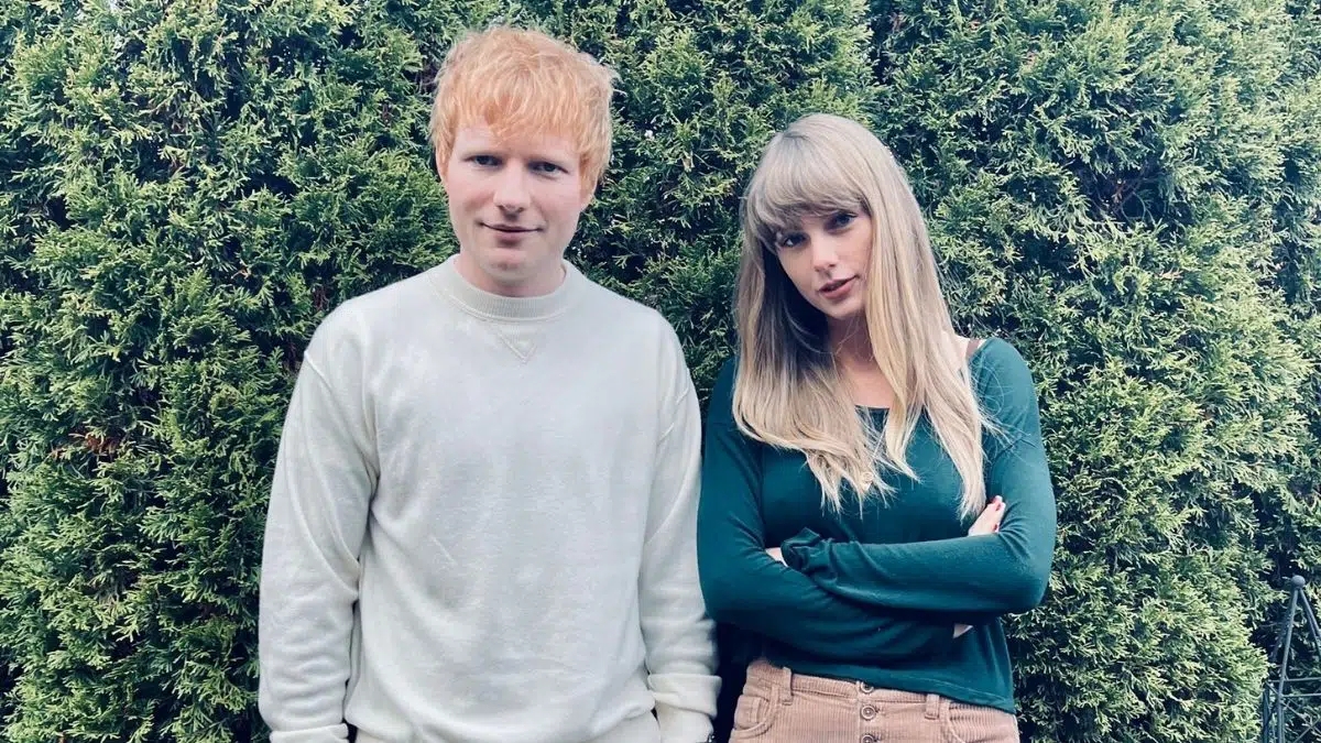 The Jocker And The Queen Taylor Swift e Ed Sheeran devem ser destaque na parada musical britânica