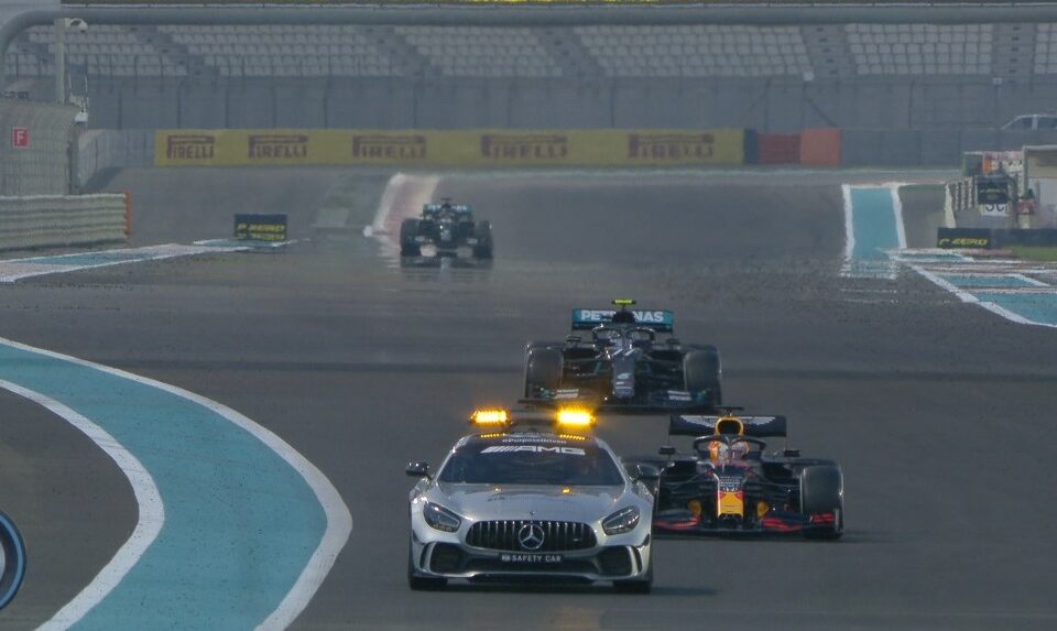 Safety Car em ação na Fórmula 1