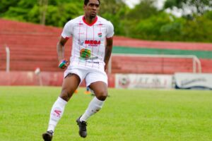 Atacante Jonatas Obina, novo reforço do Morrinhos