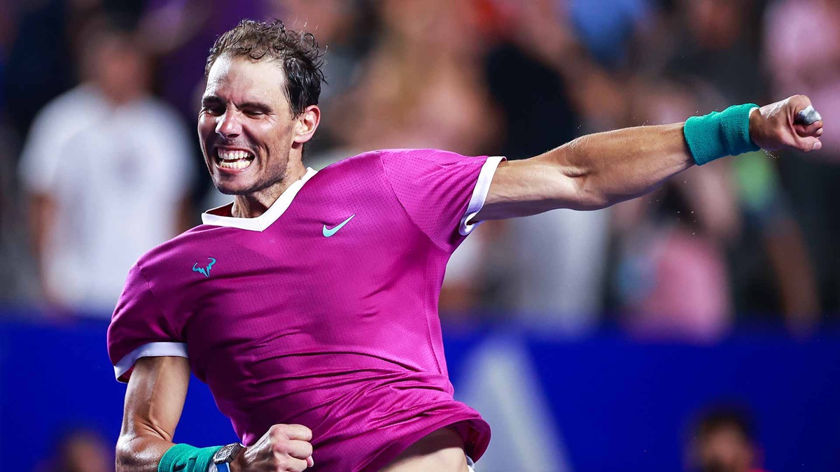 Nadal comemora título do ATP de Acapulco
