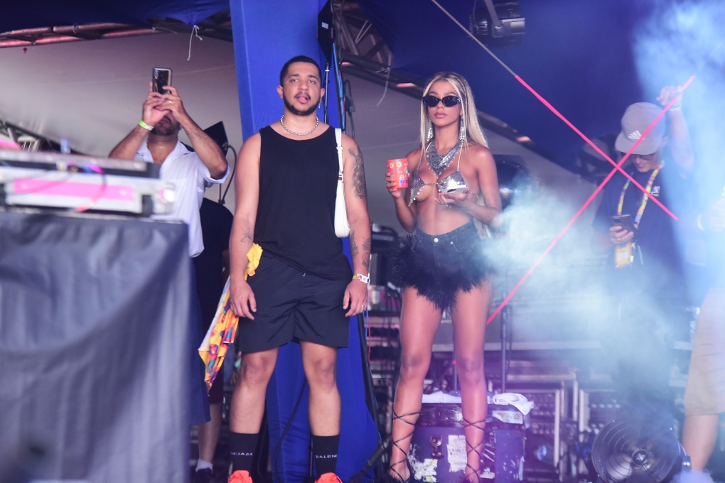 Brunna Gonçalves curte show de Ludmilla