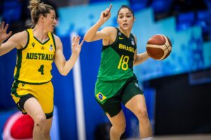 Brasil e Austrália no Basquete Feminino