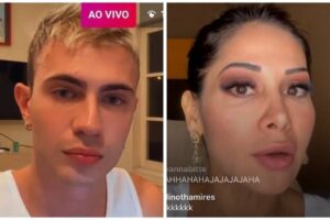 BBB 22: Maíra Cardi entra em live de Leo Picon e alerta processo contra Jade: 'Crime'