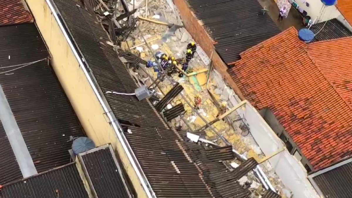 Obra em Goiânia que desabou e causou morte de pedreiro era irregular