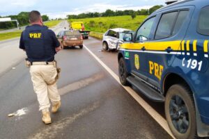 PRF registra três acidentes em menos de 24 horas na BR-050 (Foto: PRF)