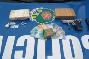 Homem é preso suspeito de tráfico de drogas na região leste de Goiânia