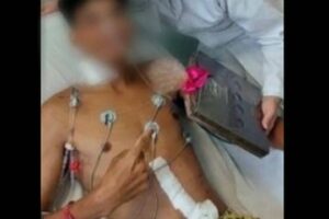 Namorada de jovem encontrado com corte na barriga diz que eles 'apagaram' após uso de drogas e álcool