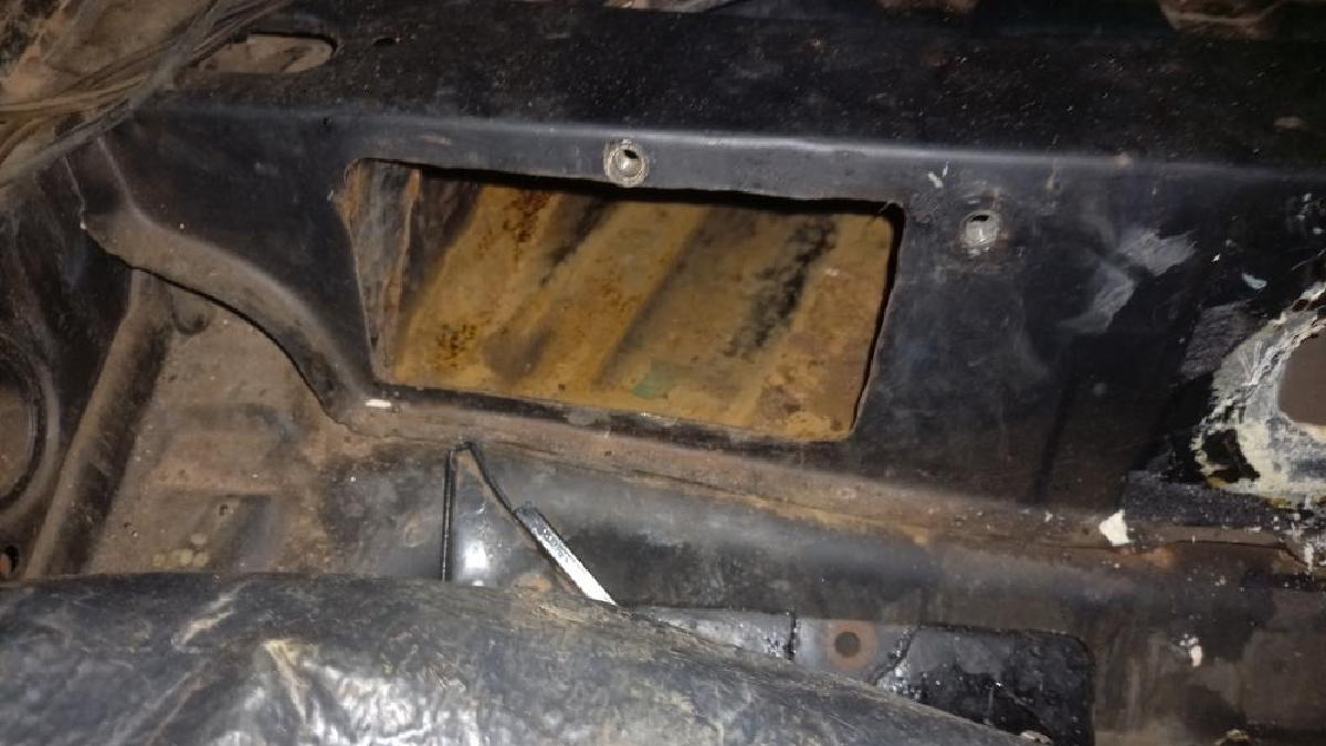 O ouro era proveniente de garimpos e explorações ilegais e, por isso, precisou ser apreendido (Foto: Divulgação - PM)