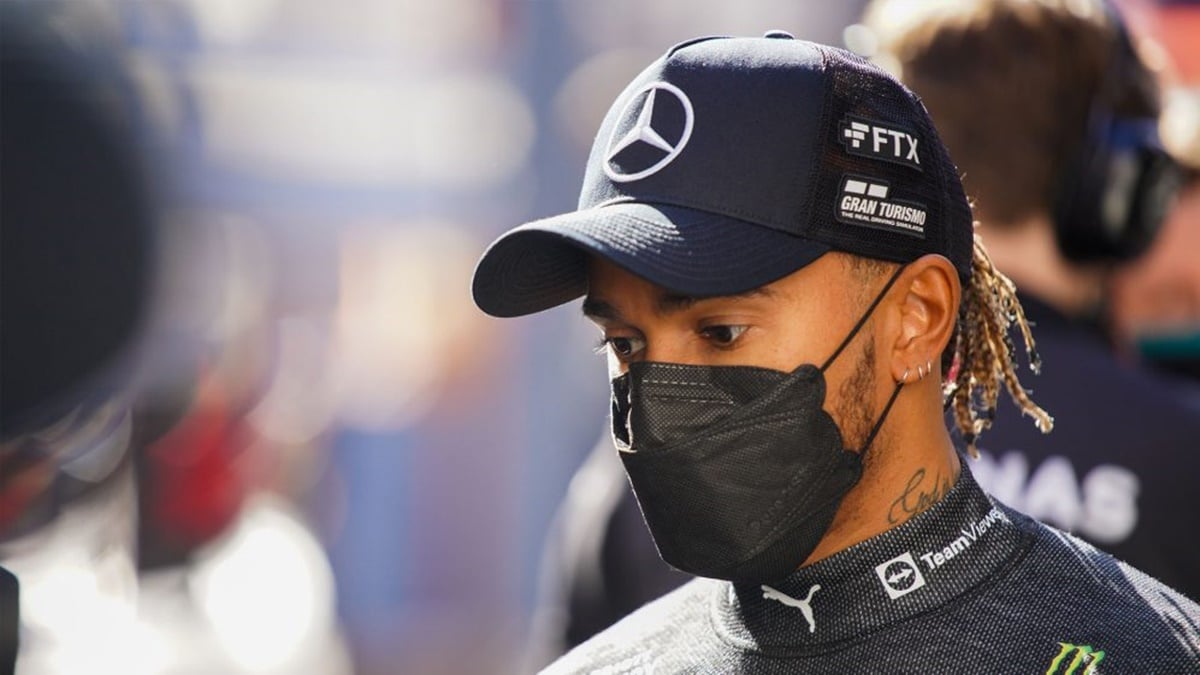 Lewis Hamilton em pré-temporada da Fórmula 1