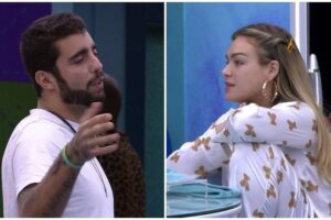 Momento aconteceu no quarto do líder; Paulo André também se meteu. BBB 22: Bárbara e Pedro Scooby brigam após paredão; vídeo