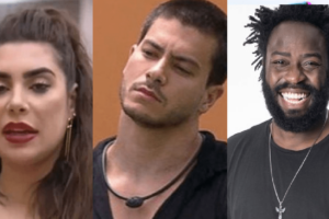 naiara azevedo Berlinda tripla vai ser decidida na terça; essa semana tem início a Casa de Vidro. Paredão BBB 22 arthur aguiar naiazara azevedo douglas silva